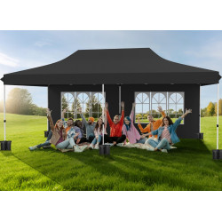 Садовый павильон Costway NP12123DK (Black) Thumb