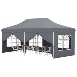 Садовый павильон Costway NP12123GR (Grey) Thumb