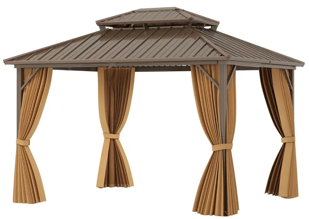 Садовый павильон Costway NP12304CF (Brown)