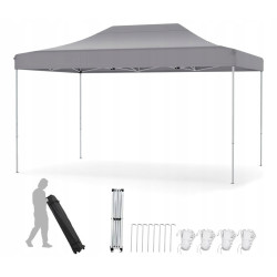 Садовый павильон Costway NP12380GR (Grey) Thumb