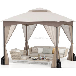 Pavilion de gradina Costway NP12543SA (Beige)