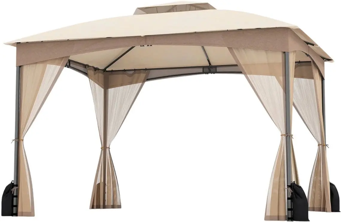 Pavilion de gradina Costway NP12544SA (Beige)