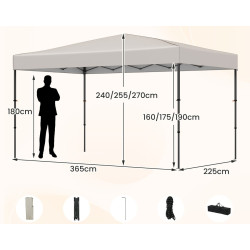 Садовый павильон Costway NP12554BE (Beige) Thumb