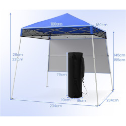 Pavilion de gradina Costway NP12555BL (Blue) Thumb