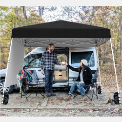 Садовый павильон Costway NP12556DK (Black) Thumb