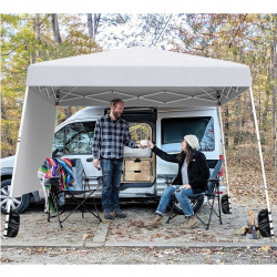 Садовый павильон Costway NP12556WH (White) Thumb