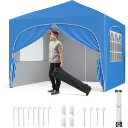 Садовый павильон Costway NP12561BL (Blue) Thumb