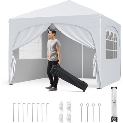 Садовый павильон Costway NP12561WH (White) Thumb