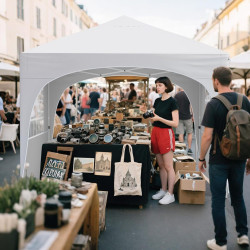 Садовый павильон Costway NP12561WH (White) Thumb