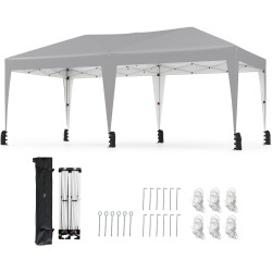 Pavilion de gradina Costway NP12562GR (Gray) Thumb