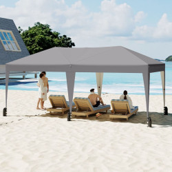 Pavilion de gradina Costway NP12562GR (Gray) Thumb