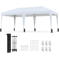 Pavilion de gradina Costway NP12562WH (White) Thumb