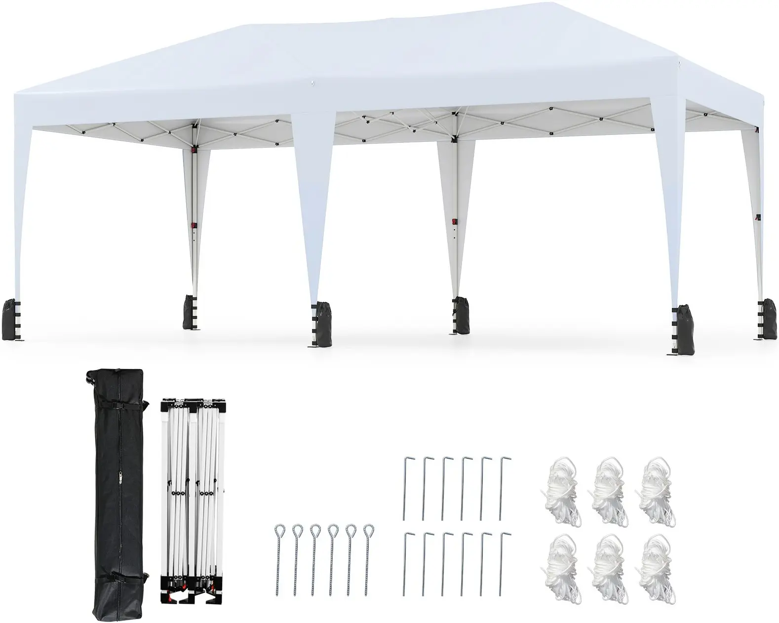Pavilion de gradina Costway NP12562WH (White) - 2