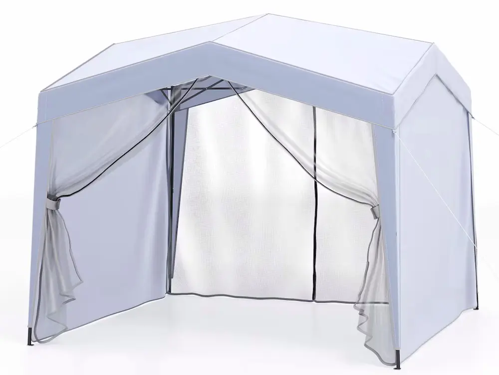 Садовый павильон Costway NP12594WH (White)