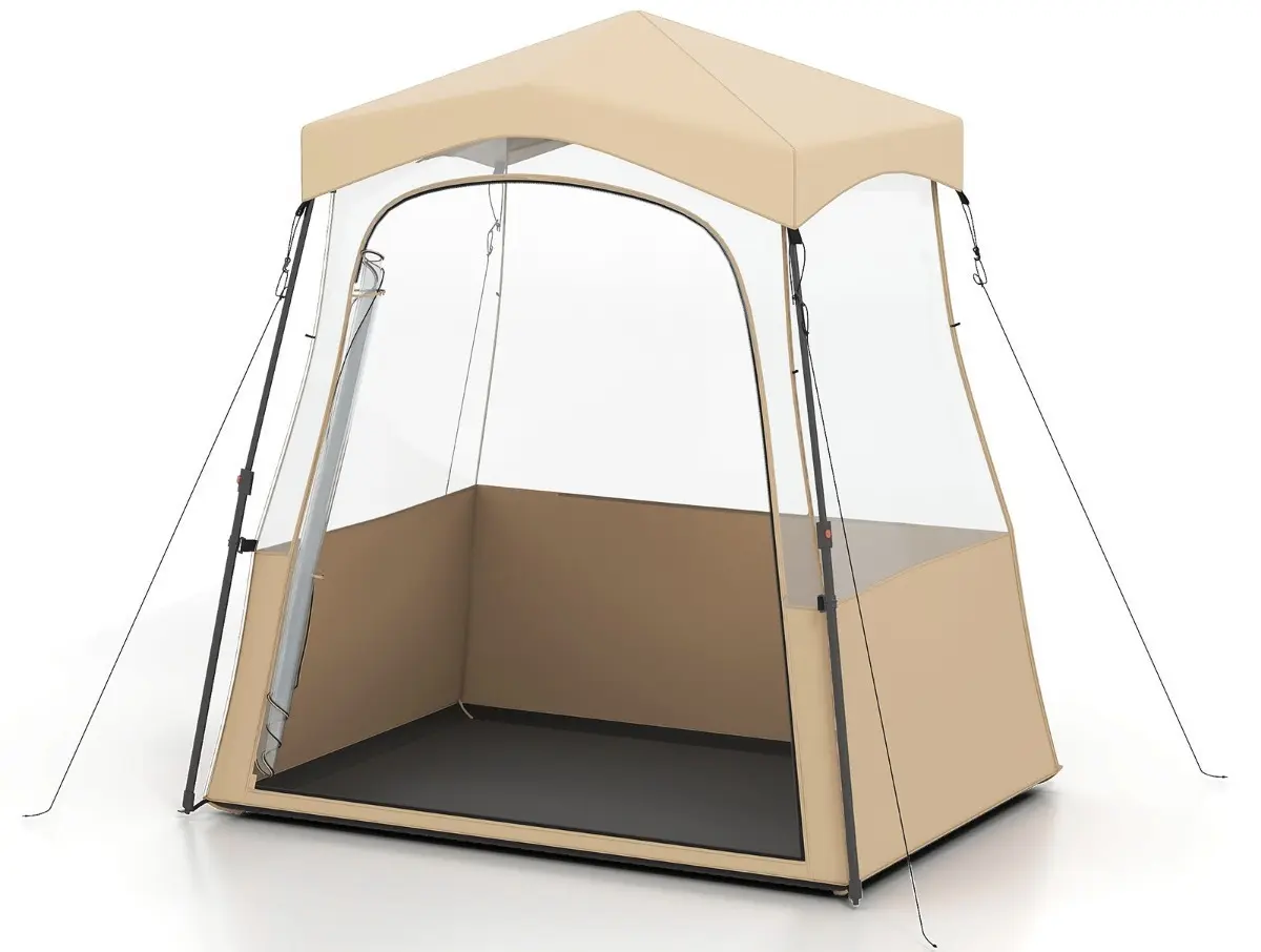 Pavilion de gradina Costway NP12775SA (Brown)