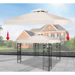 Copertina pentru foisor de gradina Costway NP12535BE (Beige) Thumb