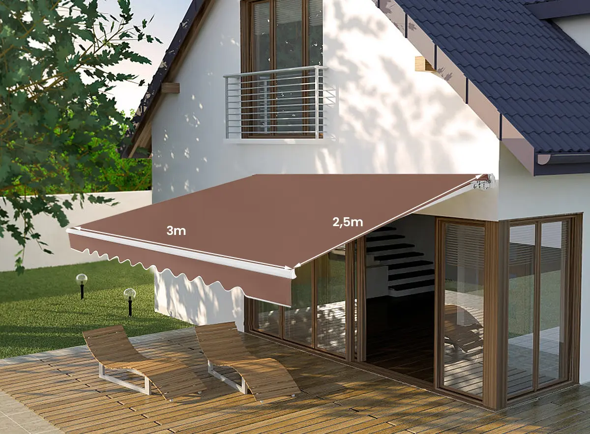 Copertina de perete Costway NP11201CF (Brown) - 2