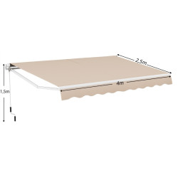Copertina de perete Costway NP11203BE (Beige) Thumb