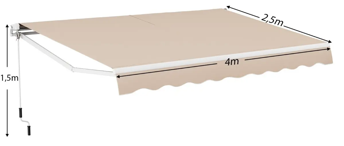 Copertina de perete Costway NP11203BE (Beige) - 2