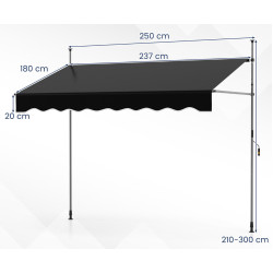 Copertina Costway NP12433BK (Black) Thumb