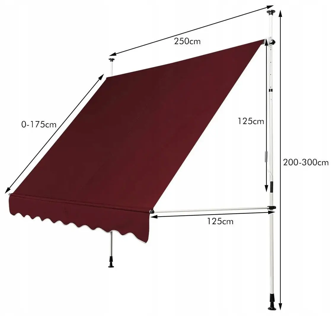 Copertina Costway OP70317WN (Red) - 2