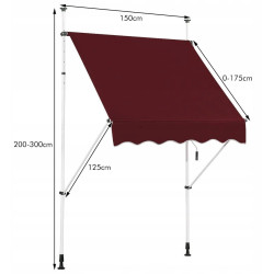 Copertina Costway OP70318WN (Red) Thumb