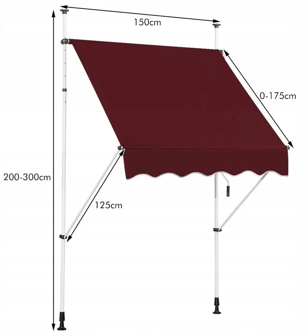 Copertina Costway OP70318WN (Red) - 2