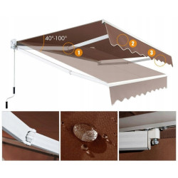 Copertina de perete Costway OP70367CF (Brown) Thumb