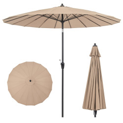 Umbrela de soare Costway NP11544CF (Brown) Thumb