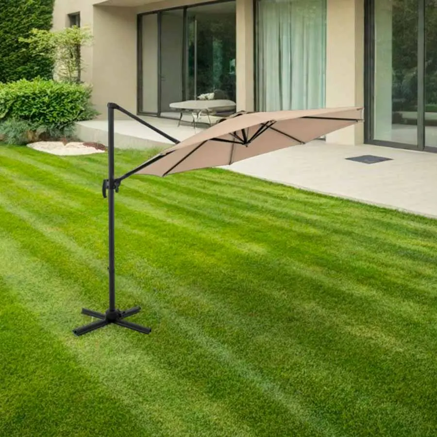 Umbrela de soare Costway NP11552MS (Beige) - 2