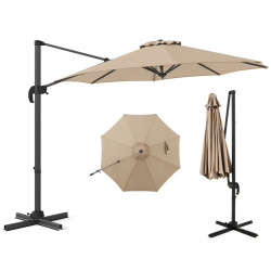 Umbrela de soare Costway NP11552MS (Beige) Thumb