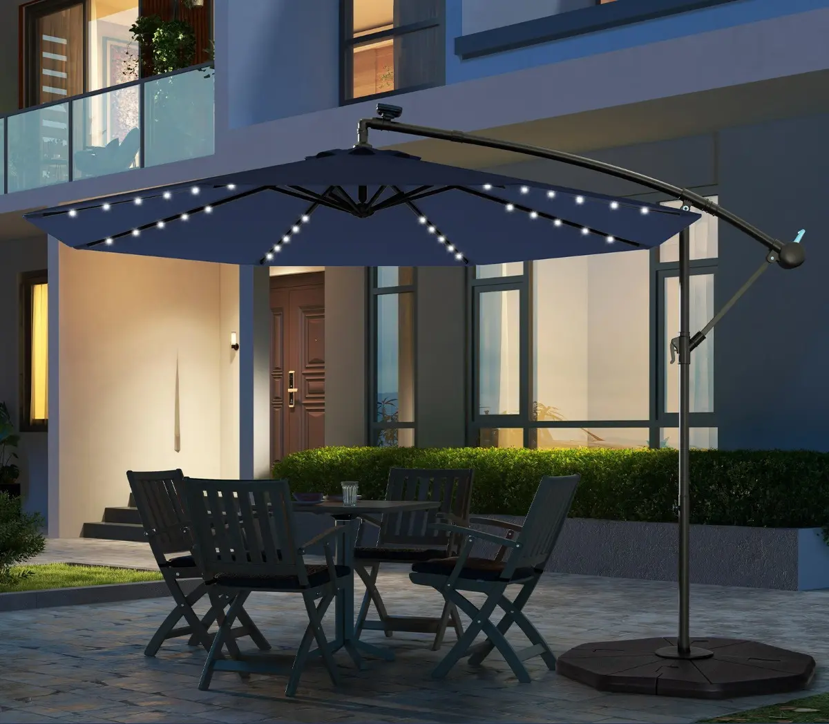 Umbrela de soare Costway NP11556NY (Dark Blue) - 3