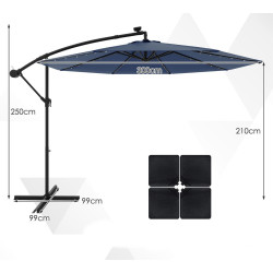 Umbrela de soare Costway NP11556NY (Dark Blue) Thumb