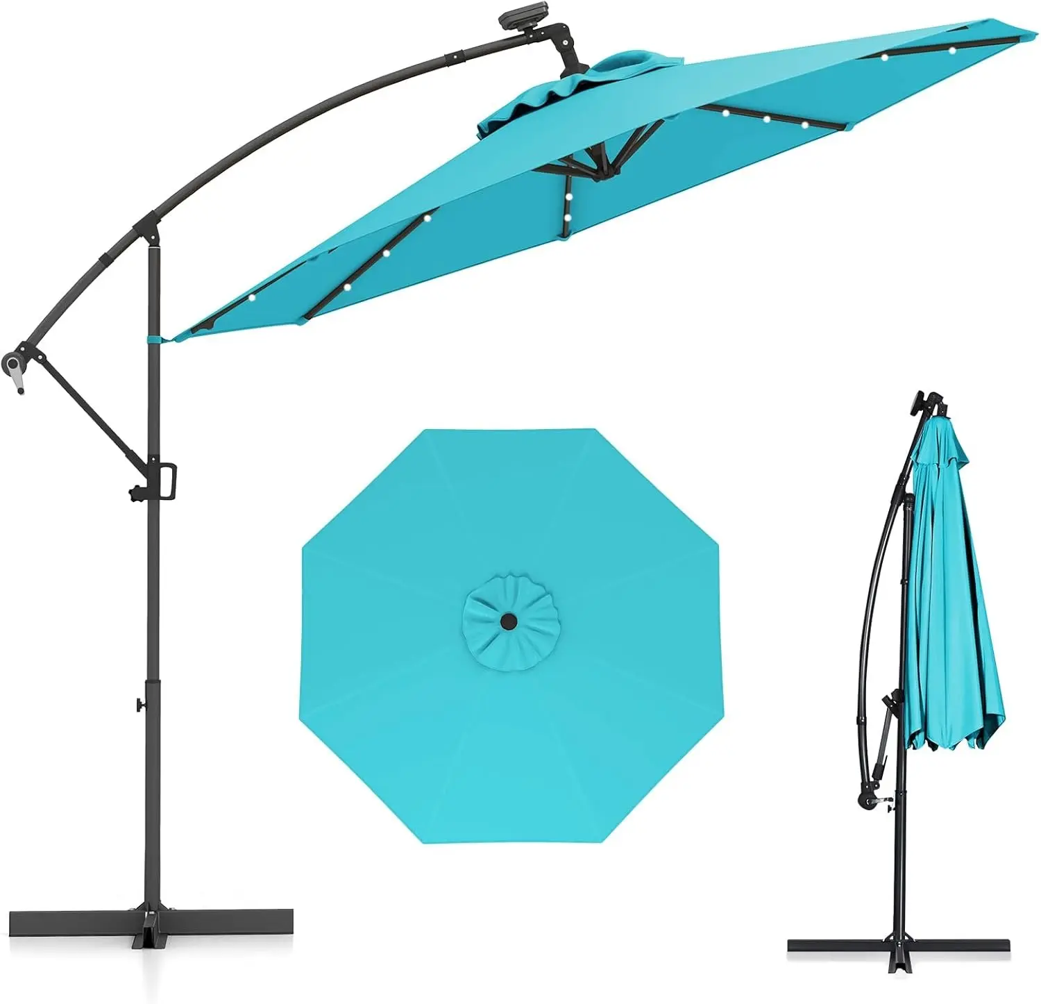 Umbrela de soare Costway NP11556TU (Blue) - 2