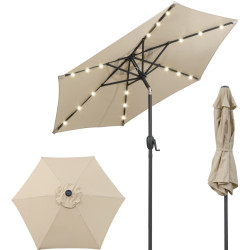 Umbrela de soare Costway NP12190BE (Beige) Thumb