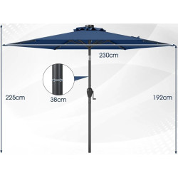 Umbrela de soare Costway NP12190NY (Navy Blue) Thumb