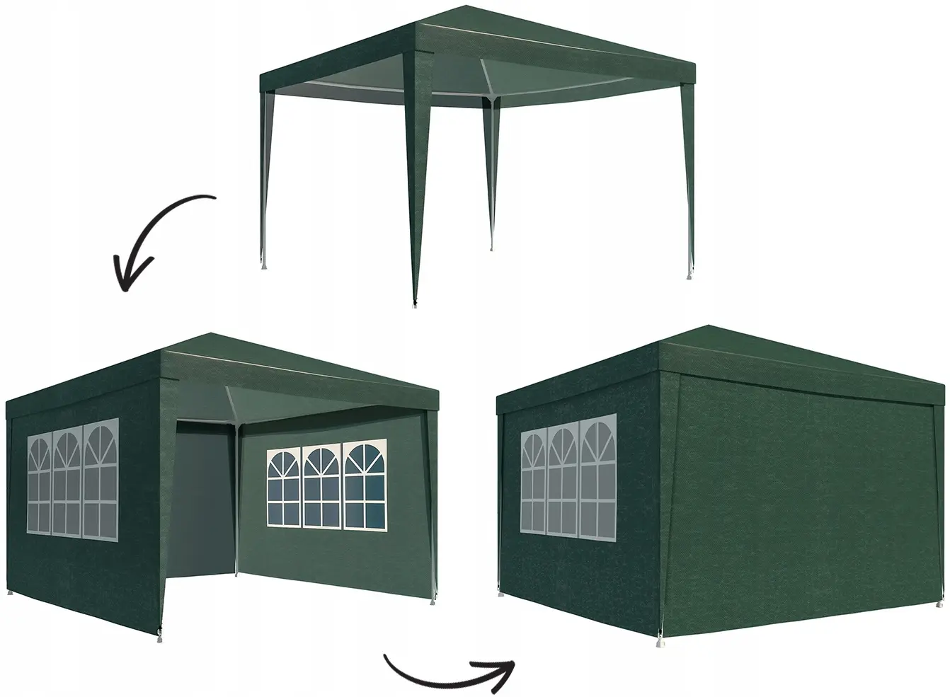 Садовый павильон Gotel PA2 (Green) - 6