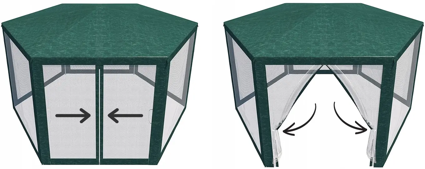 Pavilion de gradina Gotel PA5 (Green) - 5