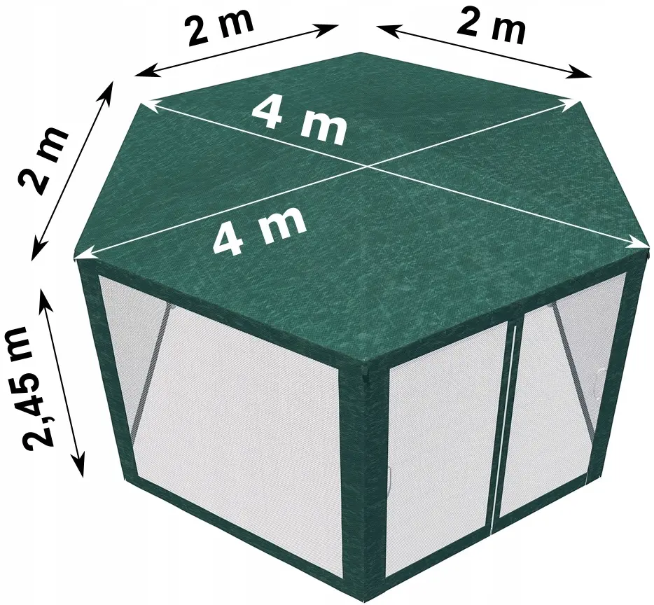 Pavilion de gradina Gotel PA5 (Green) - 6