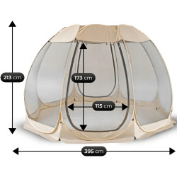 Cort Mebel Elite Cama 395cm (Beige/Black) Thumb