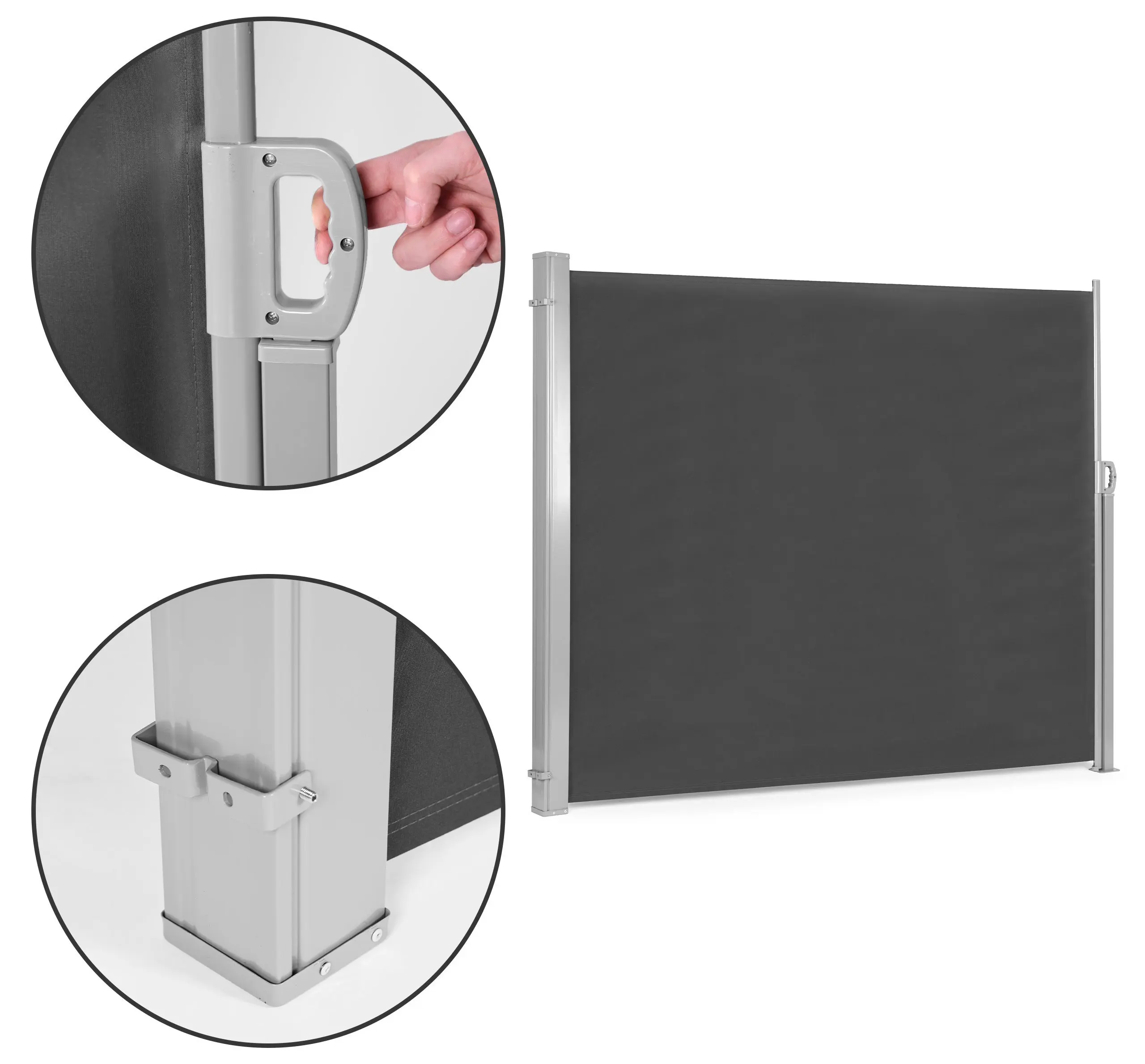 Боковая маркиза Multi Garden AW-011A ANT (Black) - 3