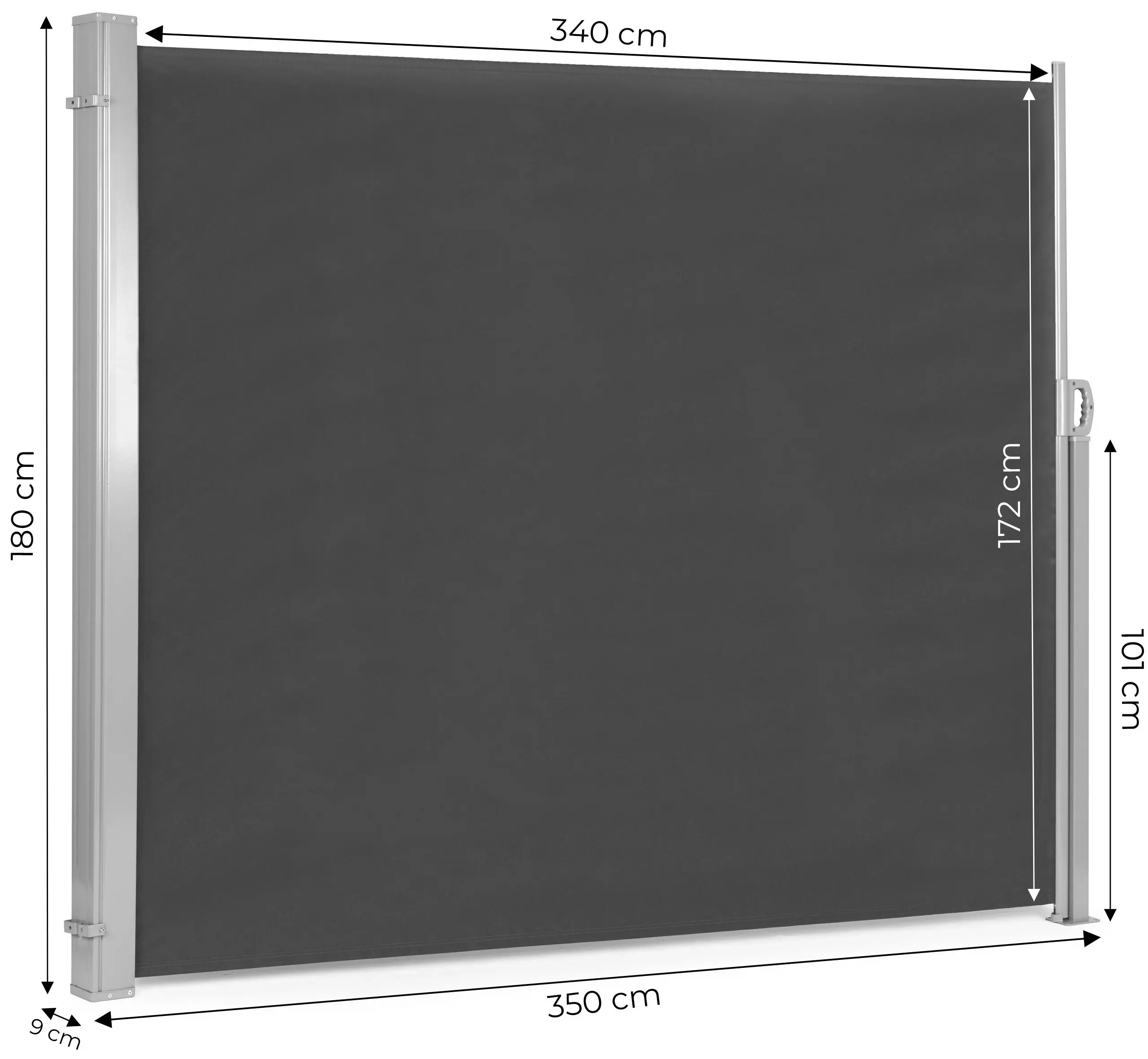 Copertina laterala Multi Garden AW-011A (Black) - 6