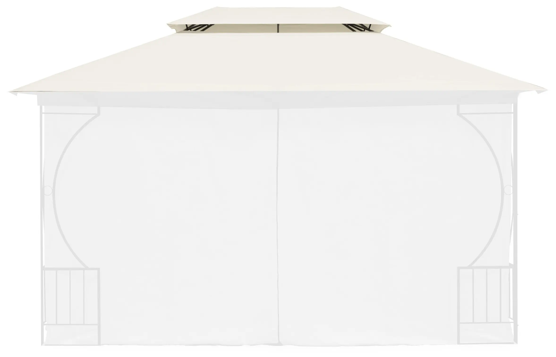 Крыша для для садового павильона MultiGarden 1701-C3X4 (Beige) - 4