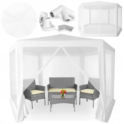 Pavilion de gradina Multi Garden PAW-2X2X2-N-W (White) Thumb