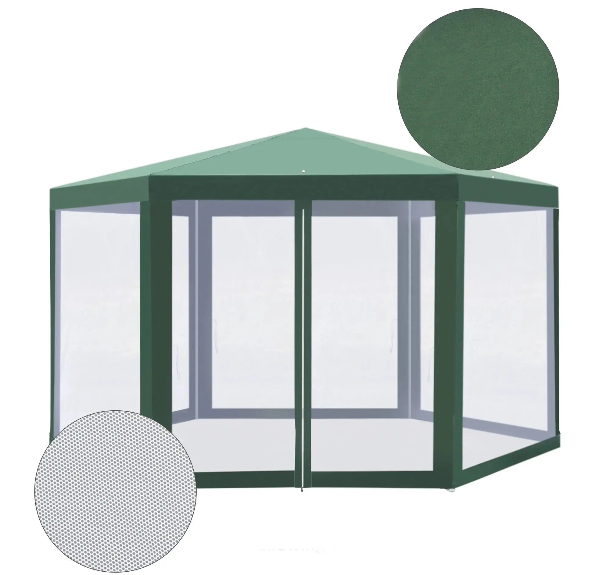 Садовый павильон Multi Garden PAW 2X2X2 NET (Green) - 2
