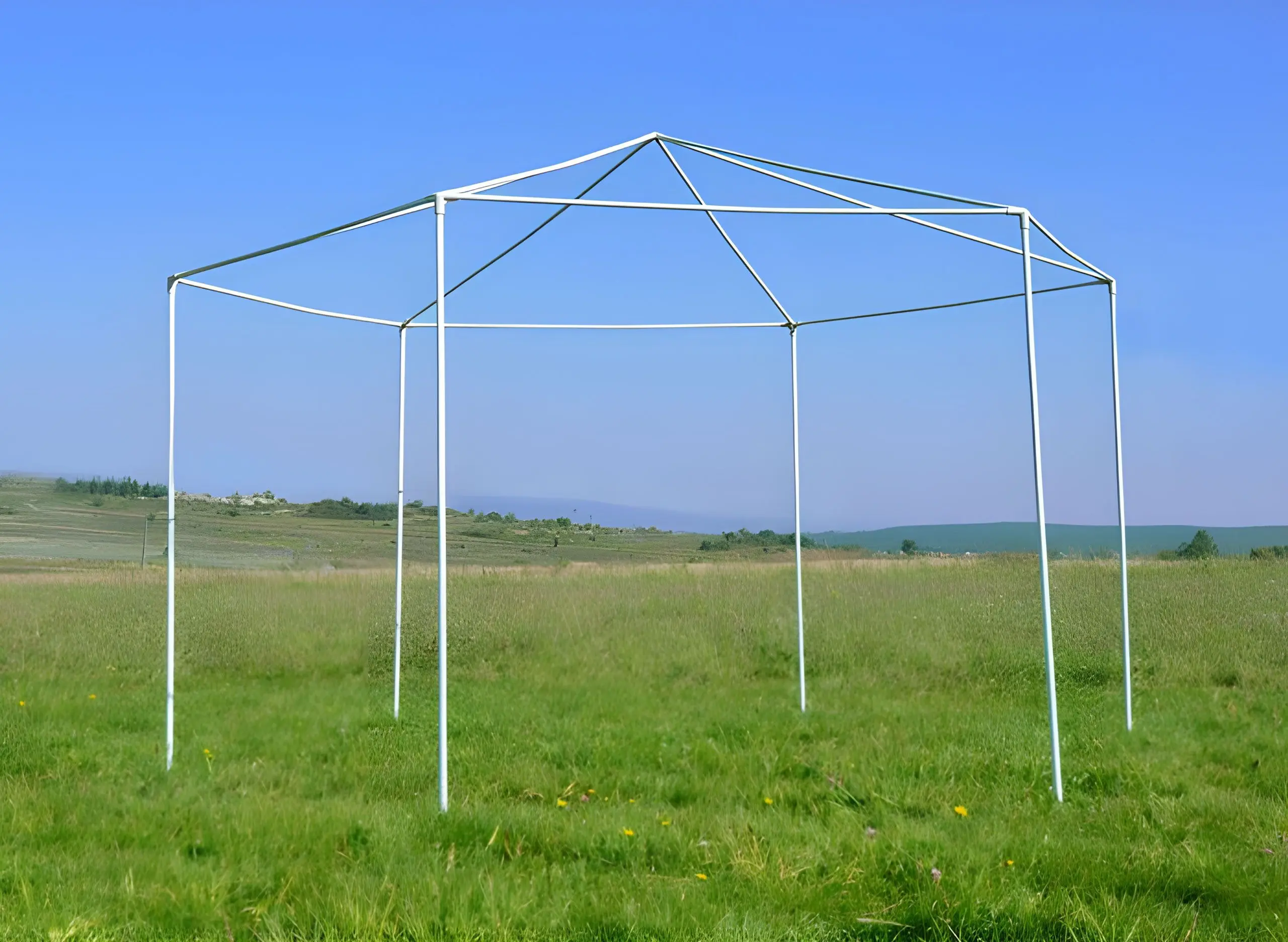 Садовый павильон Multi Garden PAW-2X2X2-W-W (White) - 5