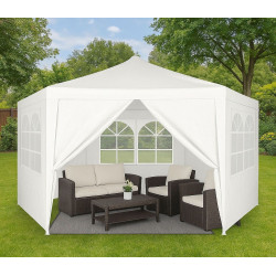 Садовый павильон Multi Garden PAW-2X2X2-W-W (White) Thumb