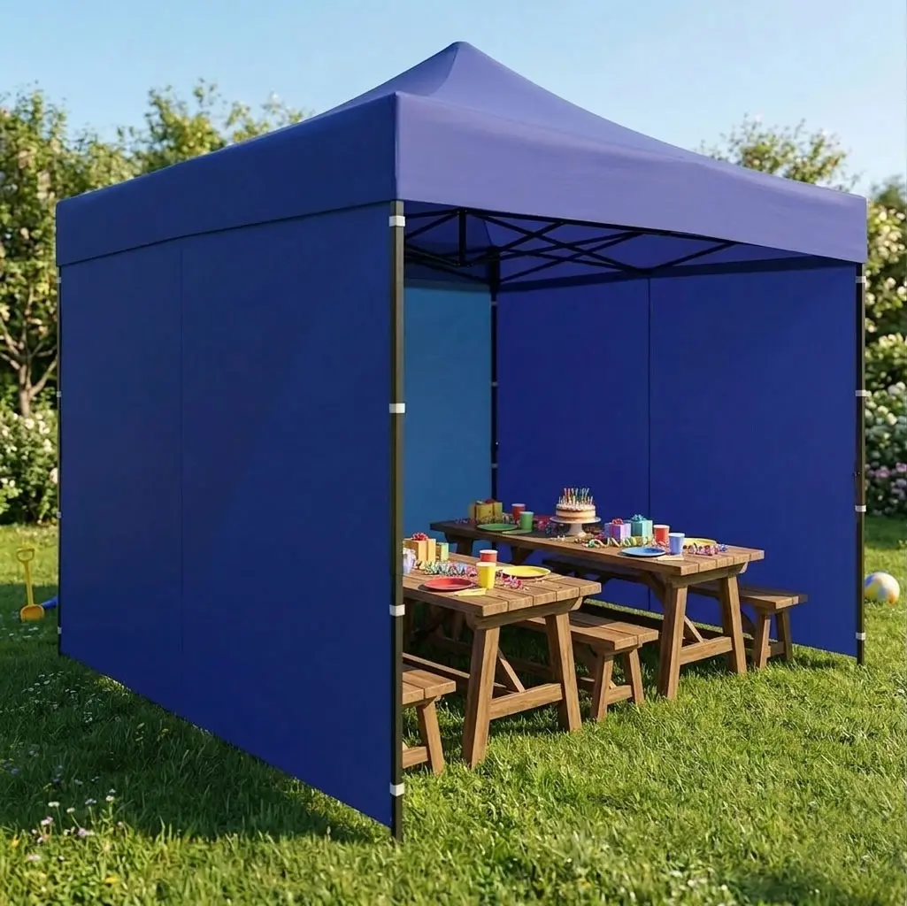 Pavilion de gradina MultiGarden PAW-FGA-3X3-8 3x3 (Blue) - 9