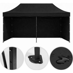 Pavilion de gradina MultiGarden PAW-FGC-3X6-1 3x6 (Black) Thumb