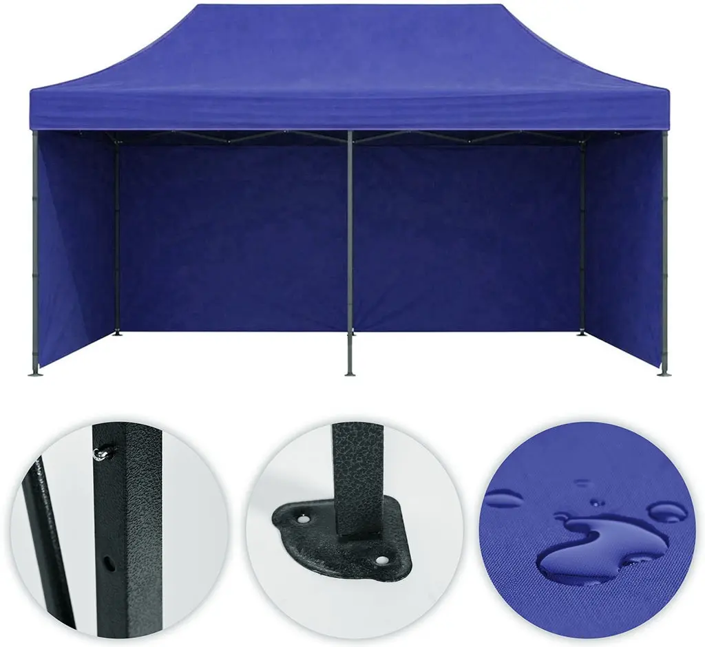 Pavilion de gradina MultiGarden PAW-FGC-3X6-8 3x6 (Blue) - 4